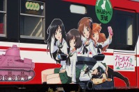 鹿島臨海鉄道で『ガールズ&パンツァー』ラッピング列車…11/18にお披露目式 画像
