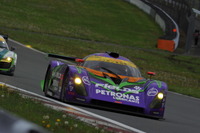 【富士スプリントカップ12】GT300 紫電がラストランで表彰台獲得…エヴァ加藤選手2位 画像