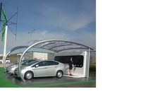 森精機、電気自動車用充電ステーションをエナジーソリューションパークに設置 画像