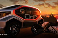 【ロサンゼルスモーターショー12】米ホンダ、未来のポリスカーは自動運転車 画像