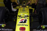 【ホンダF1ストーキング】悪天候に苦しむジョーダン 画像