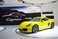 【ロサンゼルスモーターショー12】ポルシェ ケイマン 新型、発表…歴代最強の325ps 画像