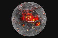 水星に氷、NASAメッセンジャー探査機が確認 画像