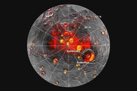 水星に氷、NASAメッセンジャー探査機が確認 画像
