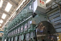 川崎重工、シンガポール向けに カワサキグリーンガスエンジンを2基納入 画像