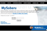 スバル・アメリカの個人向けウェブサイト---もっと知ってください 画像