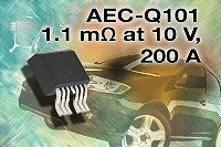 ビシェイ、高電力自動車モータードライブアプリケーション向けMOSFETを発表 画像