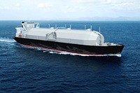 三菱重工、次世代型LNG運搬船を起工…燃費25％低減 画像