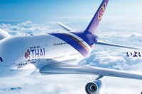 タイ国際航空、来年1月1日から成田～バンコク線にエアバスA380-800を導入 画像