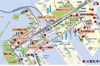 駐車場の満空情報、リアルタイム提供…年末年始の臨海副都心 画像