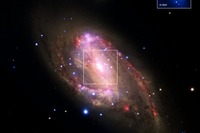 NASA、3000万年光年彼方の渦状銀河を解明…ブラックホールの卵も 画像