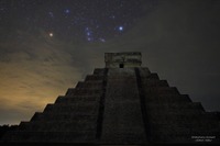世界が終わらなかった日…マヤ文明中心地にオリオン座が輝く 画像