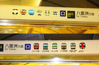 【鉄視点】消滅車両の”遺影”が並ぶまさかのピクトグラム…東京駅 画像