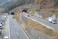 【笹子トンネル事故】29日14時、笹子トンネル開通 画像