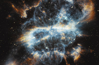 ハッブル望遠鏡がとらえた惑星状星雲NGC5189［動画］ 画像