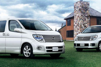 日産 エルグランド に2.5リットルを追加 画像