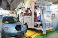 【オートモーティブワールド13】EVの電池切れレスキューも可能…移動式急速充電器 画像
