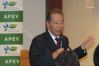APEV福武会長「超小型EV向けのモーターとインバーターを廉価で入手する」 画像