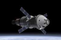 NASAがオリオン・サービスモジュールのイメージを公開 画像