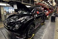 日産 ジューク NISMO、英国で生産開始 画像