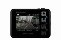 ユピテル、フルHD録画対応の2.5インチ液晶搭載ドライブレコーダーを発売 画像