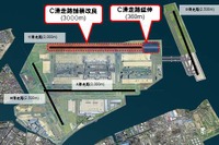 羽田空港、C滑走路で3000メートル舗装改良工事、運航に支障無し 画像