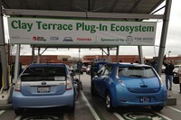 東芝など、米国で太陽光発電と連携したEV充電システム実証試験を開始 画像