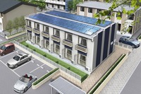 レオパレス21、福島県内管理物件67棟に太陽光発電システムを設置 画像