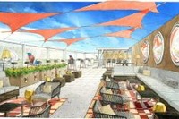 デルタ航空、アトランタとニューヨークの空港ラウンジに「スカイデッキ」を設置 画像
