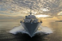 ロールス・ロイス社の新ウォーター・ジェットが沿岸戦闘艦にさらなるスピードを与える可能性 画像