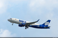 インドのGO AIR、シャークレットを装備したA320を初めて受領 画像