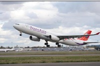 トランスアジア航空、関西~台北間の機材をエアバスA330-300に変更 画像