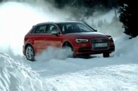 アウディ S3 新型に5ドアのスポーツバック…雪上を駆ける［動画］ 画像