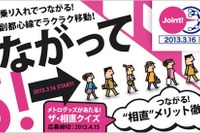 ぐるなびと東京メトロ、相互直通運転開始を前に特設サイトを開設 画像