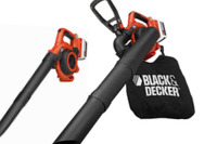 ブラック&デッカー、36Vリチウムイオンバッテリー採用の庭掃除機を発売 画像