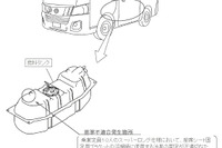 【リコール】日産 NV350キャラバン…燃料が漏れるおそれ 画像