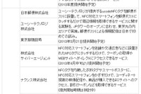 KDDI、モバイルNFCサービスで15社と連携……決済サービス、郵便ポスト活用など 画像