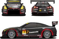 SUPER GT、GT-R でドライバーの生体情報取得実験 画像