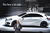 【ジュネーブモーターショー13】メルセデスA45 AMGは600万円…E63 AMG情報、CLA披露も 画像