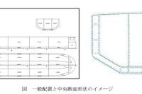 名村造船所、バラスト水低減船型-VLCCが日本海事協会からコンセプト承認を取得 画像