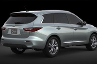 【ニューヨークモーターショー13】インフィニティ、QX60 発表へ…日産の新世代ハイブリッド搭載 画像