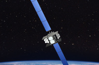 ボーイング、ケープ・カナベラル空軍基地にWGS通信衛星を搬入 画像