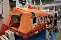 【ジャパンボートショー13】浜口ウレタン、水害・津波対策避難用ウレタンボートを出品 画像