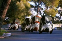 トヨタのコンセプトカー、i-ROAD…未来のシティコミューター［動画］ 画像