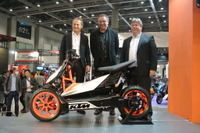 【東京モーターサイクルショー13】KTM「日本で2000台を超える販売を期待」 画像