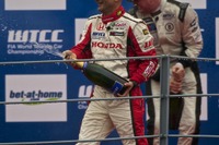 【WTCC 第1戦】ホンダ、シーズン初戦でタルクィーニが3位表彰台 画像