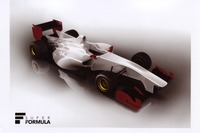 スーパーフォーミュラ2014年型ニューマシン、SF14のイメージイラストを公開 画像