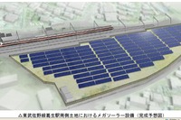 東武鉄道グループ、メガソーラー事業に参入…東武佐野線葛生駅南側に大規模太陽光発電設備を設置へ 画像