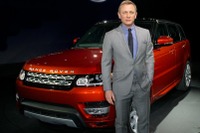 レンジローバー スポーツ新型、お披露目にダニエル・クレイグ…ギャラは「007」分で100万ドル! 画像