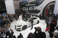 【ニューヨークモーターショー13】メルセデス の小型4ドアクーペ CLA にCLA 45 AMG…量産4気筒最強の360ps 画像